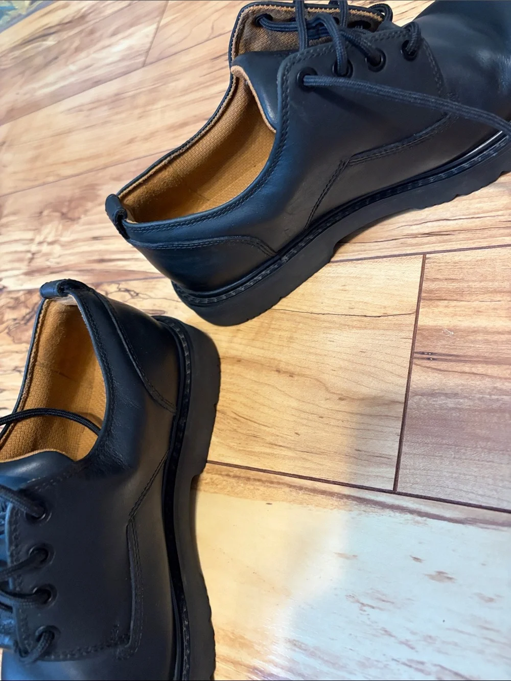 Timberland Waterproof Black Leather Oxford Casual Dress Shoe 95504 3560 Sz 9M